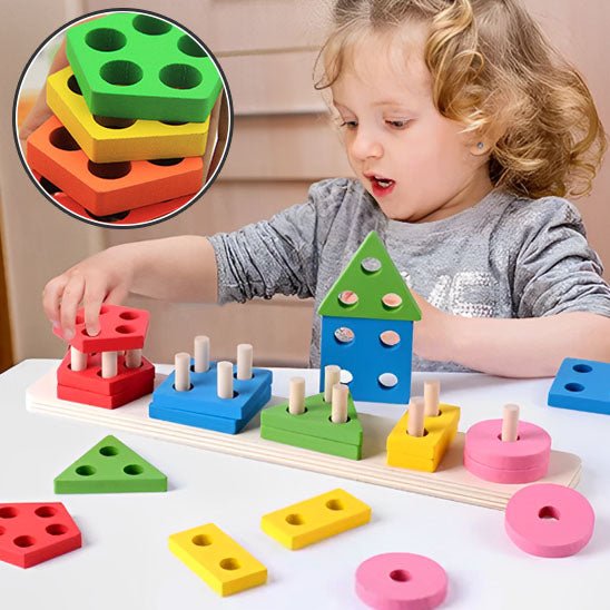 Puzzle Bois - Trésor Maternelle