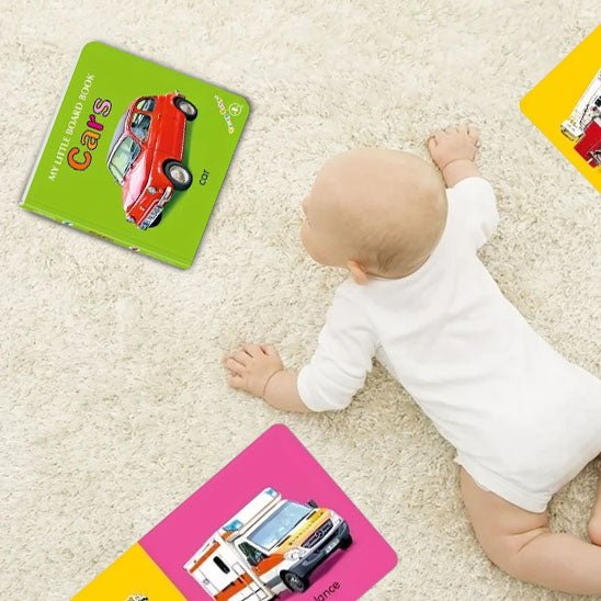 Livre bébé - Cartes à motifs colorés - Trésor Maternelle