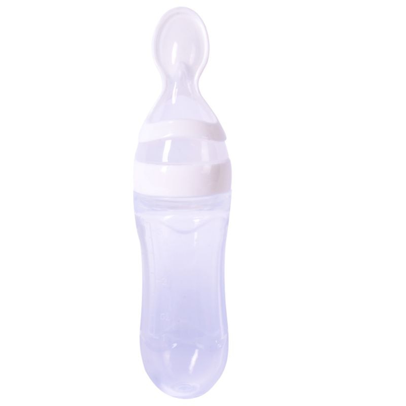 Biberon avec cuillère pour nouveau-né | EasyBottle™ - Trésor Maternelle